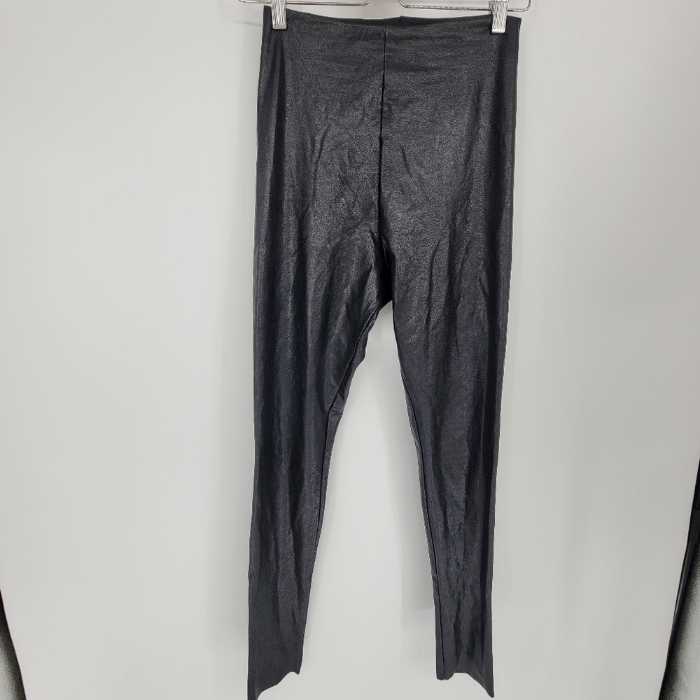 NEW Commando black faux leather leggings size Medium - Picture 2 of 6